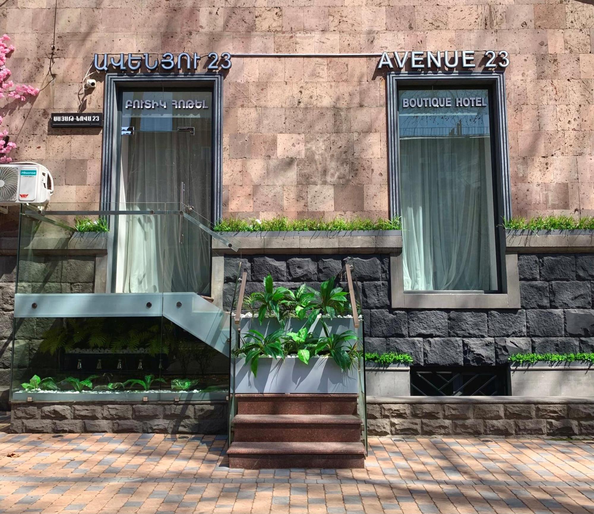 Avenue 23 Boutique Hotel Yerevan Bagian luar foto
