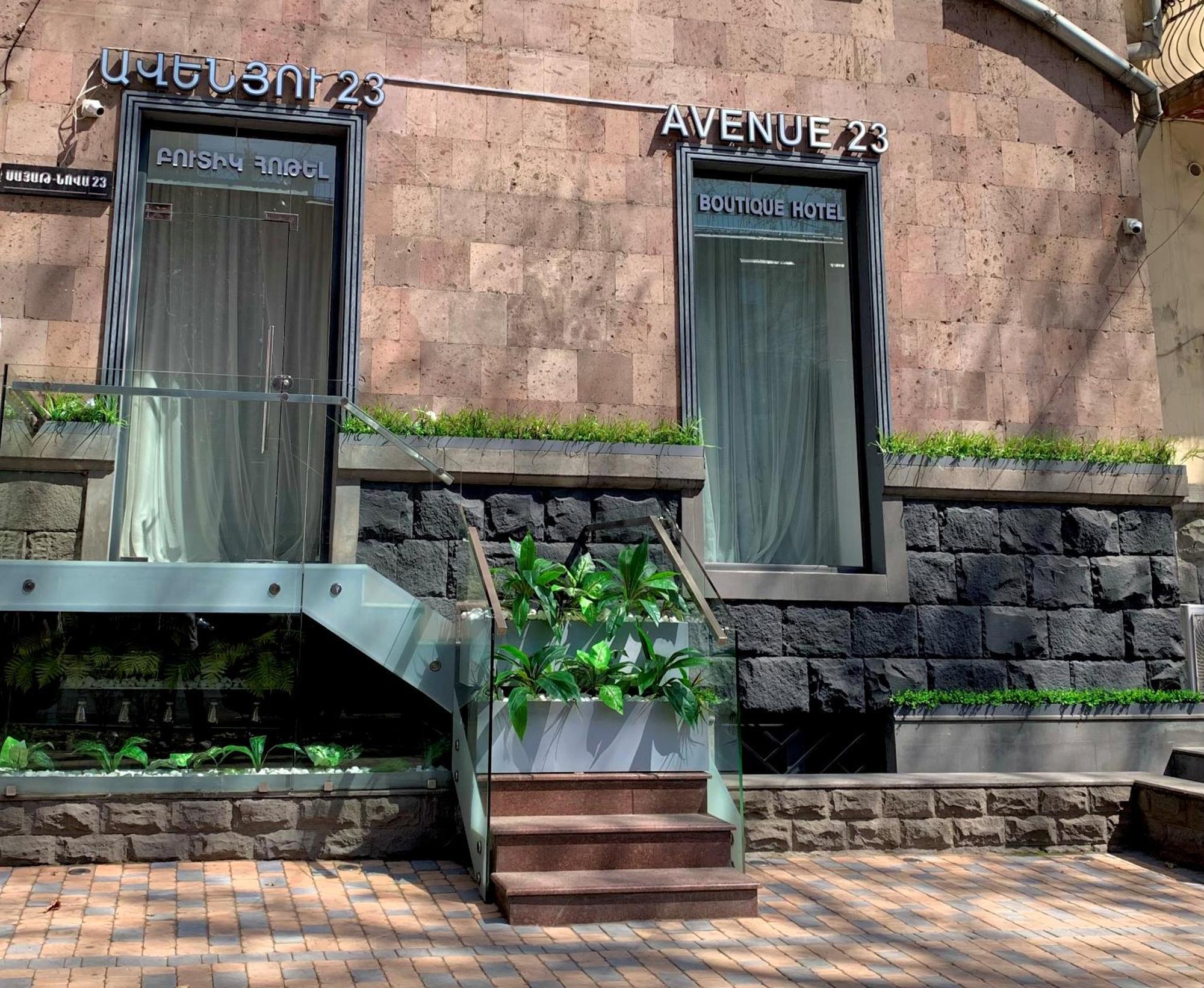 Avenue 23 Boutique Hotel Yerevan Bagian luar foto